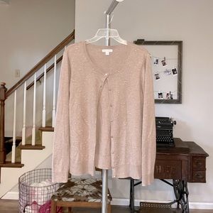 Gold embellishment cardigan